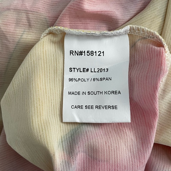 Lilly London Women's Tunic Style Colorful Abstract Artsy Top Size Medium - Picture 5 of 6